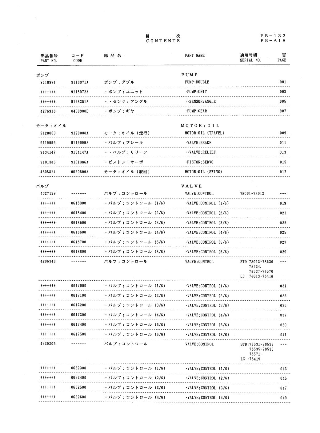 EX200-3 - Parts catalog 10